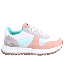 BM Farverige damesneakers Binnie Pink flerfarvet