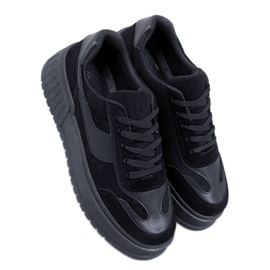 BM Platform sneakers Kirby Black sort