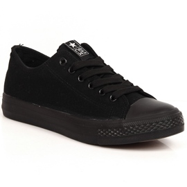 News Sorte low-top sneakers NYHEDER