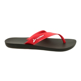 Rider 12120 AF985 flip-flops til mænd, rød sort