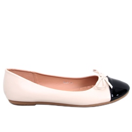 BM Gemma Beige Chanel ballerinaer til kvinder