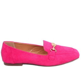 BM Rhona Fushia loafers med spænde til kvinder lyserød