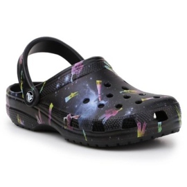 Crocs Classic Out Of This World Ii 206818-001 sorte flip-flops