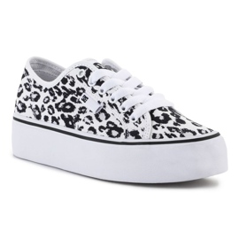 Sko DC Manual Platform Cheetah print AdyS300280-Che W 300280-CHE hvid