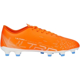 Puma Ultra Play FG/AG 107224 01 fodboldsko orange appelsiner og røde
