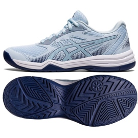 Asics Upcourt 5 W 1072A088 401 volleyballsko blå blå