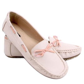 Klassiske Kamila Beige loafers til kvinder