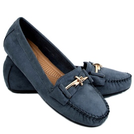Lyset Gris dame loafers grå