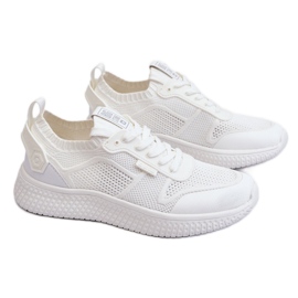 Komfortable sneakers til kvinder Memory Foam System Big Star LL274415 Hvid
