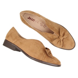Damesko med en beige sløjfe Jezzi