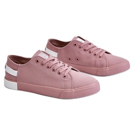 Lave sneakers til kvinder Big Star LL274040 Pink hvid