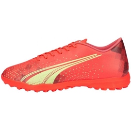 Puma Ultra Play Tt M 106909 03 fodboldsko orange appelsiner og røde