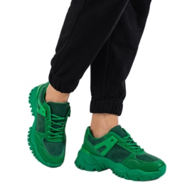 Shelovet grønne sneakers til kvinder