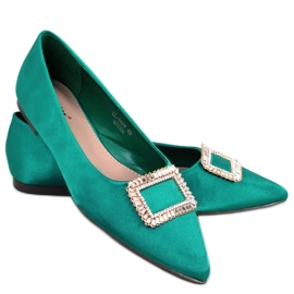 PA1 Elegante ballerinaer med Lorella Green sten grøn