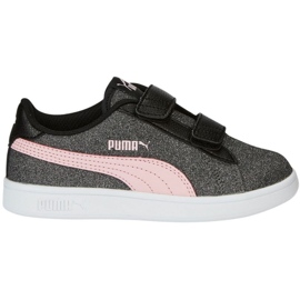 Sko Puma Smash v2 Glitz Glam V Ps Jr 367378 30 sort