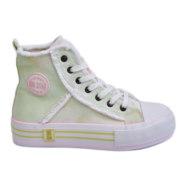 Høje sneakers til kvinder Big Star LL274177 Multicolor flerfarvet