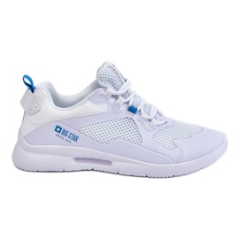 Sportssko til kvinder Sneakers Big Star LL274373 Hvid