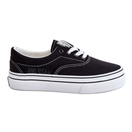 Dame Big Star Platform Sneakers LL274230 Sort