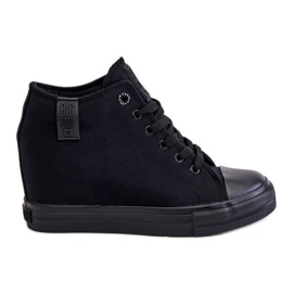 Hidden Wedge High Sneakers Big Star LL274034 Sort