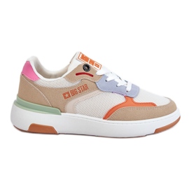 Damesportssko Sneakers Big Star LL274437 Multicolor flerfarvet