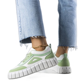 Grønne platformssneakers fra Robyn