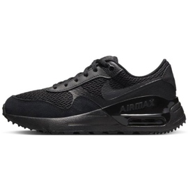 Nike Air Max System Jr DQ0284 004 sko sort