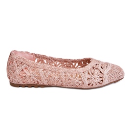 PS1 Gennembrudte Fashionable Pink Thiago Ballerinaer lyserød