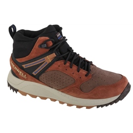 Merrell Wildwood Sneaker Mid Wp M J067299 sko brun