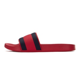 Hjemmesko Tommy Hilfiger Gummi ht Flag Pool M FM0FM04263XLG rød