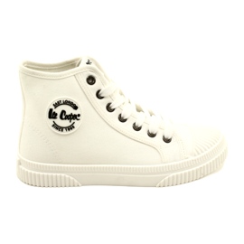 Kvinders høje hvide sporvogne Lee Cooper LCW-23-44-1607L