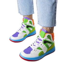Grønne sneakers fra Marjorie hvid