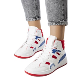 Marjorie hvide high top sneakers