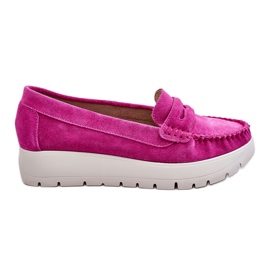 Lemar Fuchsia Milana Ruskind Platform Loafers lyserød