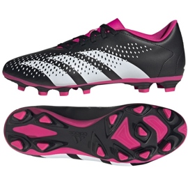 Adidas Predator Accuracy.4 FxG M GW4604 sko sort sort