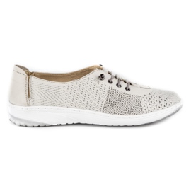 WASAK Damesko læder sneakers 0625W hvid