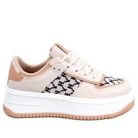 BM Duval Beige sneakers til kvinder