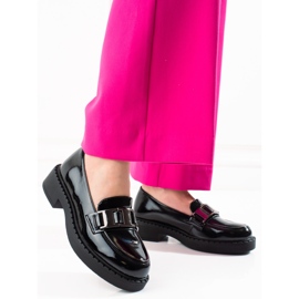 W. Potocki Potocki dame loafers sort