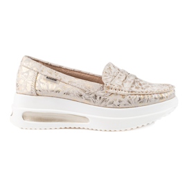 Shelovet chunky loafers til kvinder beige