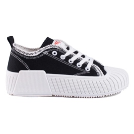 Seastar Sorte sneakers med lav top til kvinder