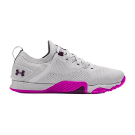 Under Armour Tribase Reign 3 Damesko 3023699-100 grå