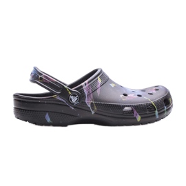 Træsko CROCS Classic Clog 206868-001 sort flerfarvet