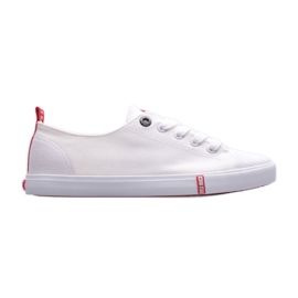 Big Star damesneakers FF274087 hvid rød