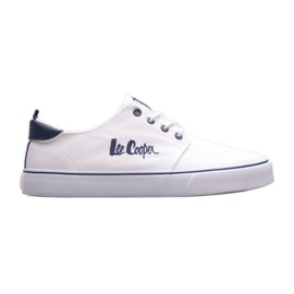 Lee Cooper LCW-22-31-0855M herresneakers hvid blå