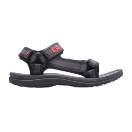 Lee Cooper LCW-22-34-0942M herresandaler sort grå