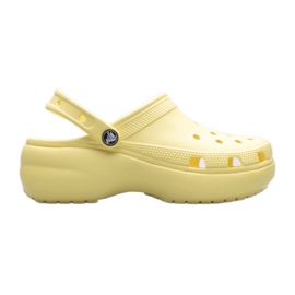 Dame Crocs Classic Platform Clog 206750-7HD gul