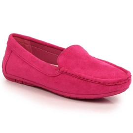 Vinceza sko ruskind loafers W EVE259G lyserød