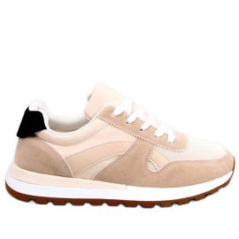 BM Hansell Beige Sneakers til kvinder