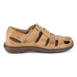 Mario Pala Herresandaler 467 Beige