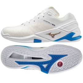 Mizuno Wave Stealth Neo M X1GA200100 håndboldsko hvid hvid