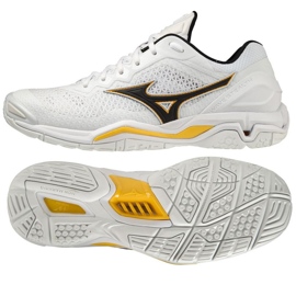 Mizuno Wave Stealth VM X1GA180013 håndboldsko hvid hvid